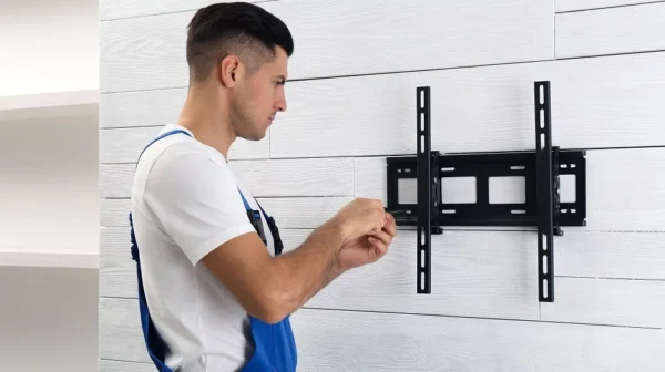 Instalação de TV com Segurança, Alinhamento e Acabamento profissional 2 TV sup