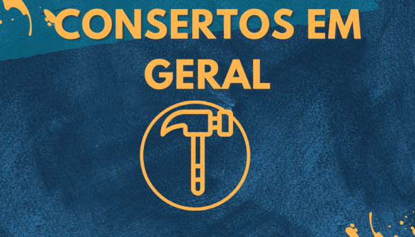 Azul Petroleo e Laranja Moderno Servicos Oferecidos Panfleto publicitario